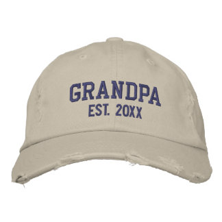 Opa Est Etablierte Personalisiert Bestickte Baseballkappe