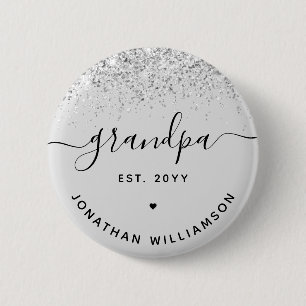 Opa Est Glitzer Confetti Custom Großoper Geschenke Button