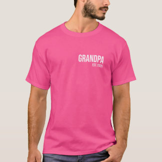 Opa Est. Gründungsjahr 2025 Cool T-Shirt