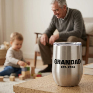 Opa Est Jahr Fetter Neuer Großvater