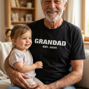 Opa Est Vatertagsgeschenk Neuer Opa T-Shirt