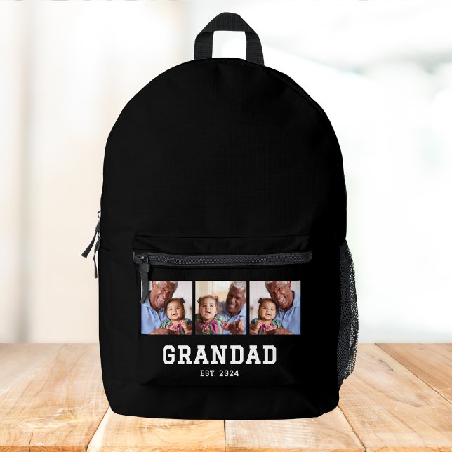 Opa Established Bold Schwarz 3 Foto Bedruckter Rucksack (Von Creator hochgeladen)