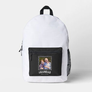 Opa Established Foto-Geschenk Bedruckter Rucksack