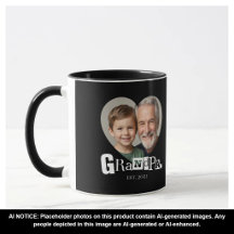 Opa Established Foto-Geschenk für Großvater