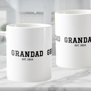 Opa Established New Opa Geschenk Kaffeetasse