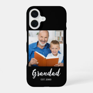 Opa Established Schriftzug Foto Schwarz Case-Mate iPhone 16 Hülle