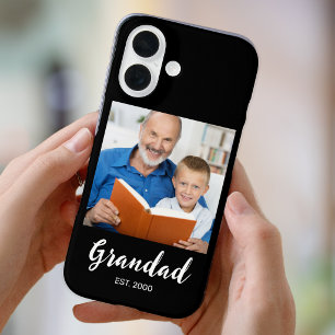 Opa Established Schriftzug Foto Schwarz Case-Mate  iPhone 16 Hülle