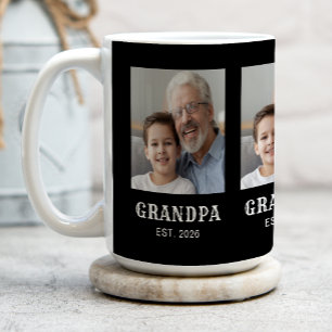 Opa Established Typography Black 3 Foto Kaffeetasse
