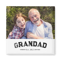 Opa Etabliert Foto-Geschenk
