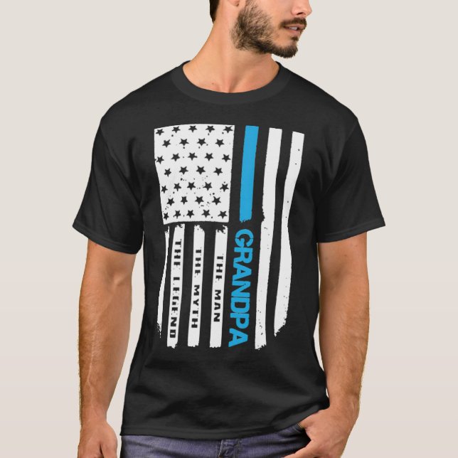 Opa Falg form Yoga Shirt (Vorderseite)