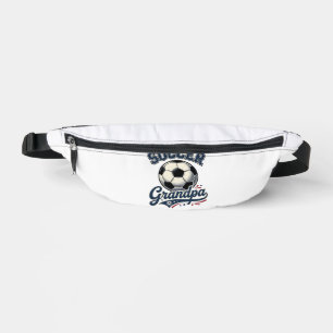 Opa Fußball Vintage Gravur Shirt Design_1 Bauchtasche