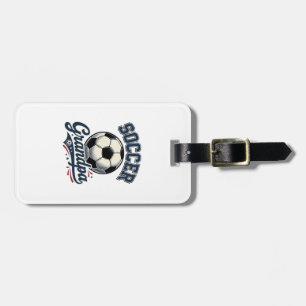 Opa Fußball Vintage Gravur Shirt Design_1 Gepäckanhänger