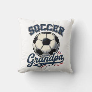 Opa Fußball Vintage Gravur Shirt Design_1 Kissen