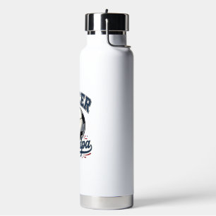 Opa Fußball Vintage Gravur Shirt Design_1 Trinkflasche