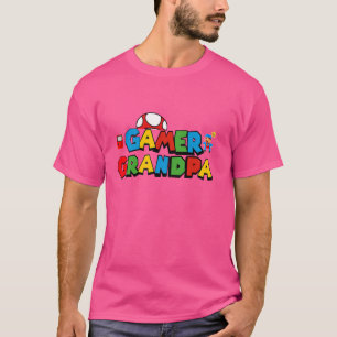 Opa Gamer Klassiker zum Vatertag Lustig T-Shirt