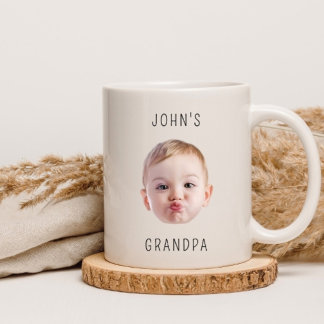 Opa Geburtstag, Baby-Gesicht Daddy-Geschenk, Benut Tasse