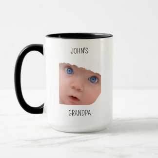 Opa Geburtstag, Babygesicht Daddy-Geschenk, Benutz Tasse