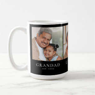 Opa Gegründet 3 Foto Schwarz Kaffeetasse