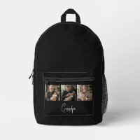 Opa gegründet Black 3 Foto-Geschenk