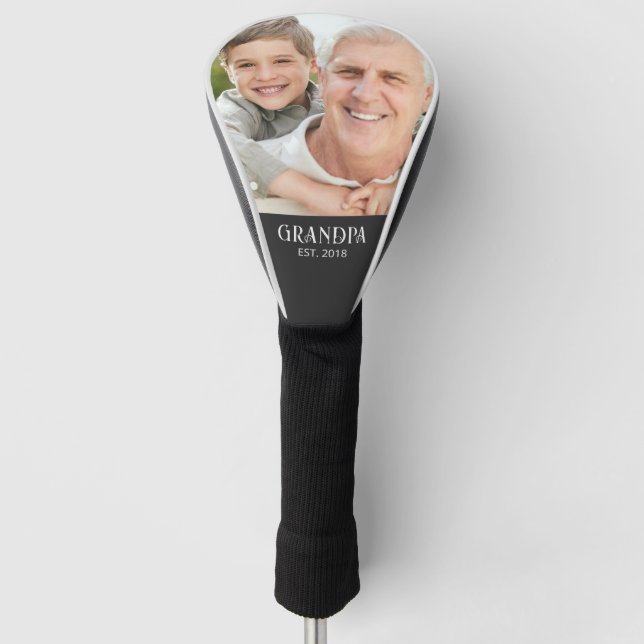 Opa gegründet Foto  Golf Headcover (Vorderseite)