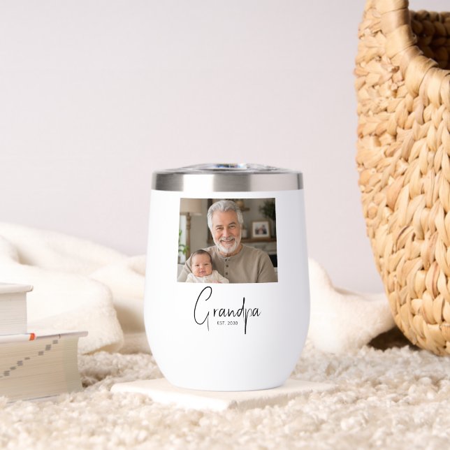 Opa gegründet Geschenk Foto (Wohnzimmer (gedreht))