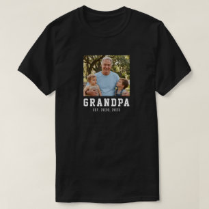 Opa gegründetes Fotogeschenk T-Shirt