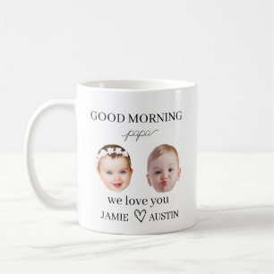 Opa-Geschenk Benutzerdefiniertes Foto und Nachrich Kaffeetasse