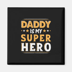 Opa-Geschenk   Daddy ist mein Super-Held Magnet