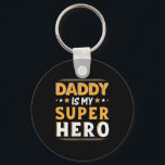 Opa-Geschenk | Daddy ist mein Super-Held Schlüsselanhänger<br><div class="desc">Opa-Geschenk | Daddy ist mein Super-Held</div>