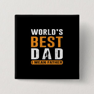 Opa-Geschenk I Gemein Vater Button