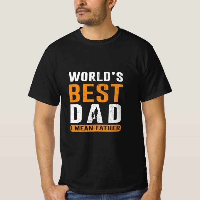 Opa-Geschenk | I Gemein Vater T-Shirt (Vorderseite)