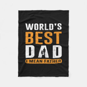 Opa-Geschenk   Ich meine Vater Fleecedecke