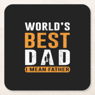 Opa-Geschenk Ich meine Vater Rechteckiger Pappuntersetzer