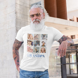 Opa-Geschenk | Liebe Sie Papa Foto T-Shirt