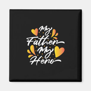 Opa-Geschenk Mein Vater mein Held Magnet