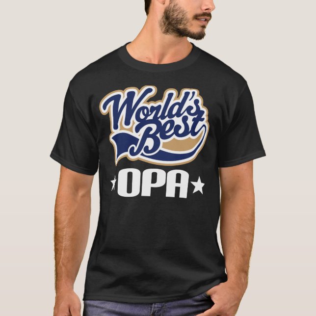 Opa Geschenk T-Shirt (Vorderseite)