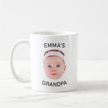 Opa-Geschenk-Tasse, Custom Baby Face, Foto-Geschen