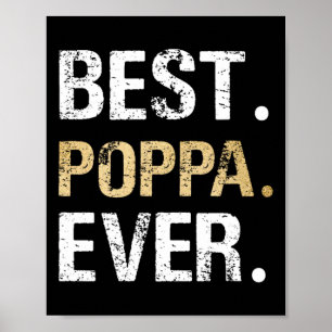 Opa-Geschenk von Enkelin Enkel Best Oppa Poster