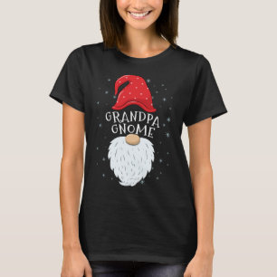 Opa Gnome Funny Matching Familie Weihnachten T-Shirt