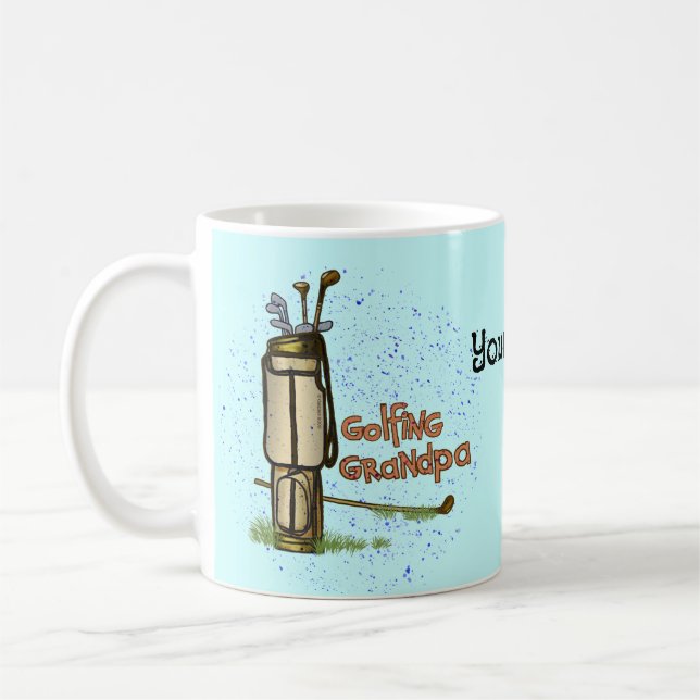 Opa Golfbecher  Kaffeetasse (Links)