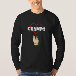 Opa Gramps Liebe müde Senior Rentiment Gran T-Shirt