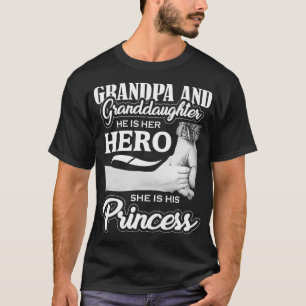 Opa Großtochter Heroin Princess Vathers T-Shirt