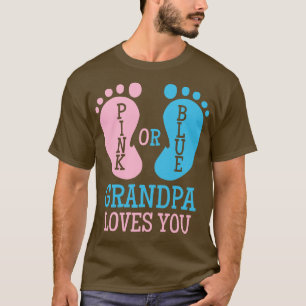 Opa Großvater Großvater Rosa oder Blau 1 T-Shirt