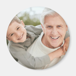 Opa Großvater personalisiertes Foto Magnet