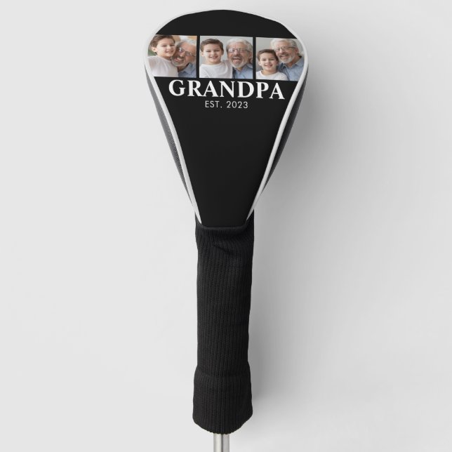 Opa gründete Opa-Tag Golf Headcover (Vorderseite)