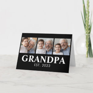 Opa gründete Opa-Tag Karte