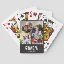 Opa gründete schwarzes Grunge-Script 3 Foto