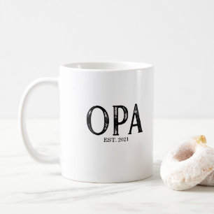 Opa Gründungjahr Kaffeetasse