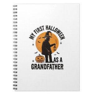 Opa Halloween-Shirt Erster Grusel-Opa_1 Notizblock