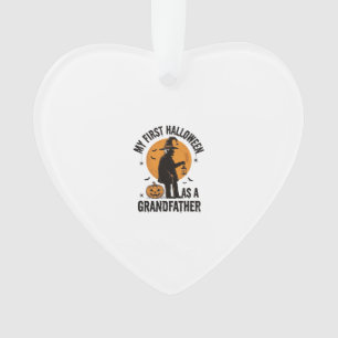 Opa Halloween-Shirt Erster Grusel-Opa_1 Ornament